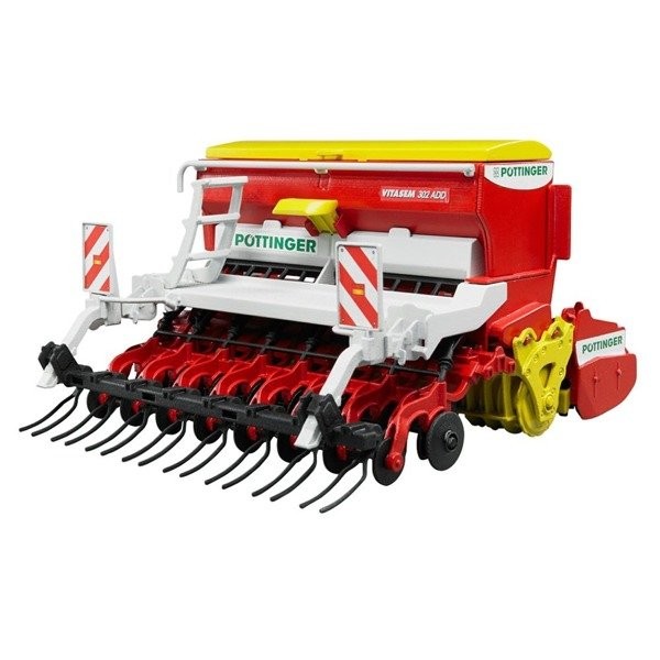 Bruder Harrow seeder Potinger Vitasem 302ADD