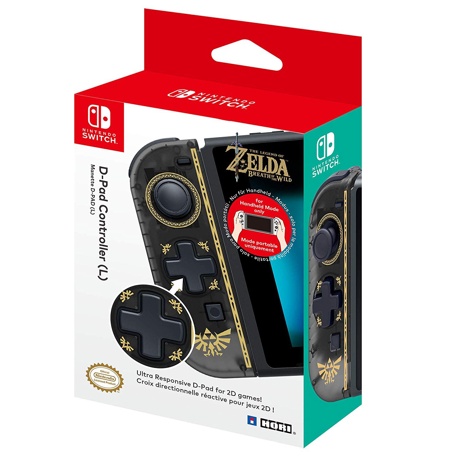 HORI D-pad Joy-Con Left Zelda Version
