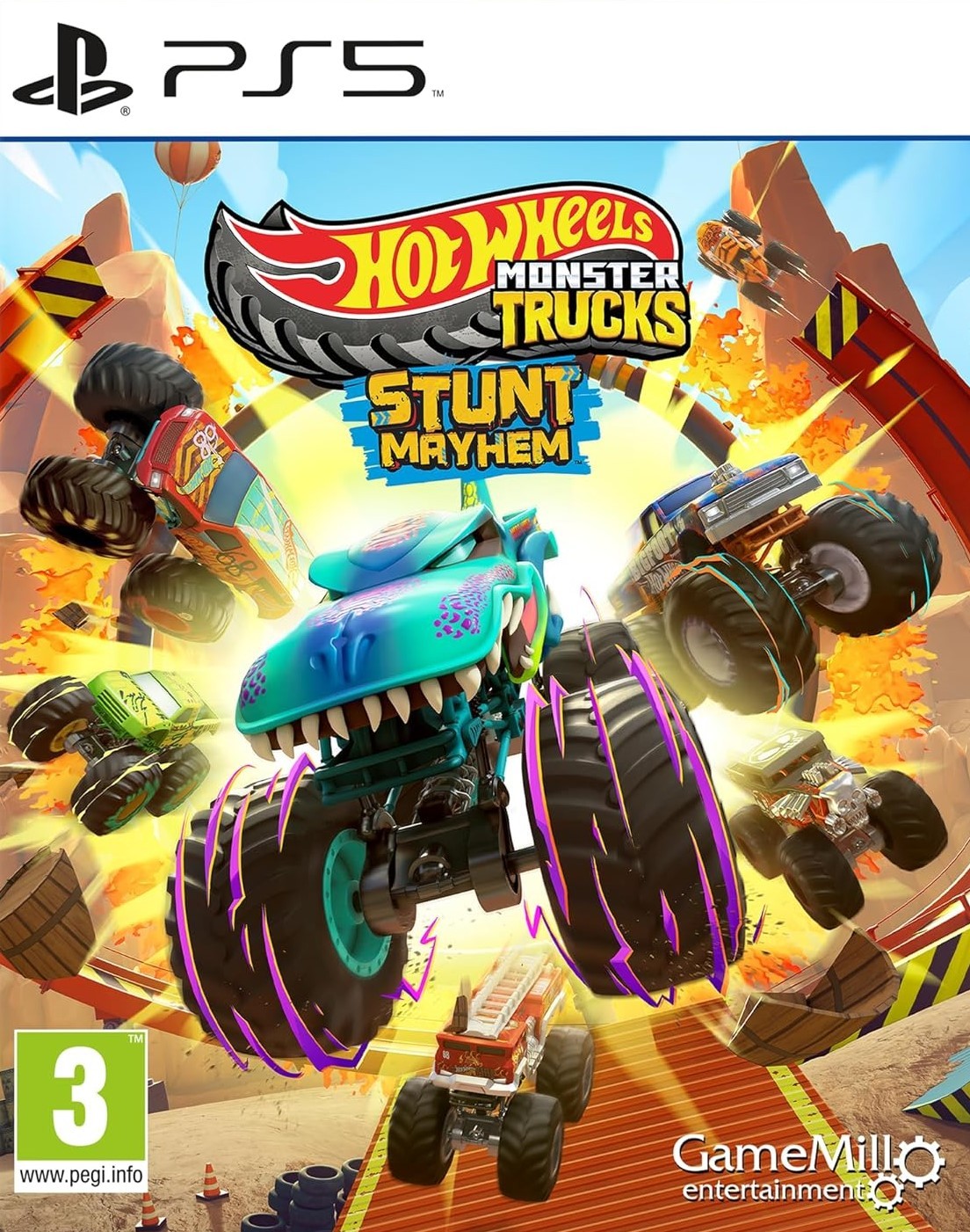 GameMill Entertainment Hot Wheels Monster Trucks: