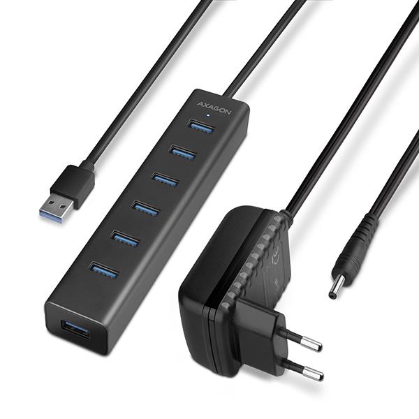 I/O HUB USB3.0 7PORT CHARGING/W/AC