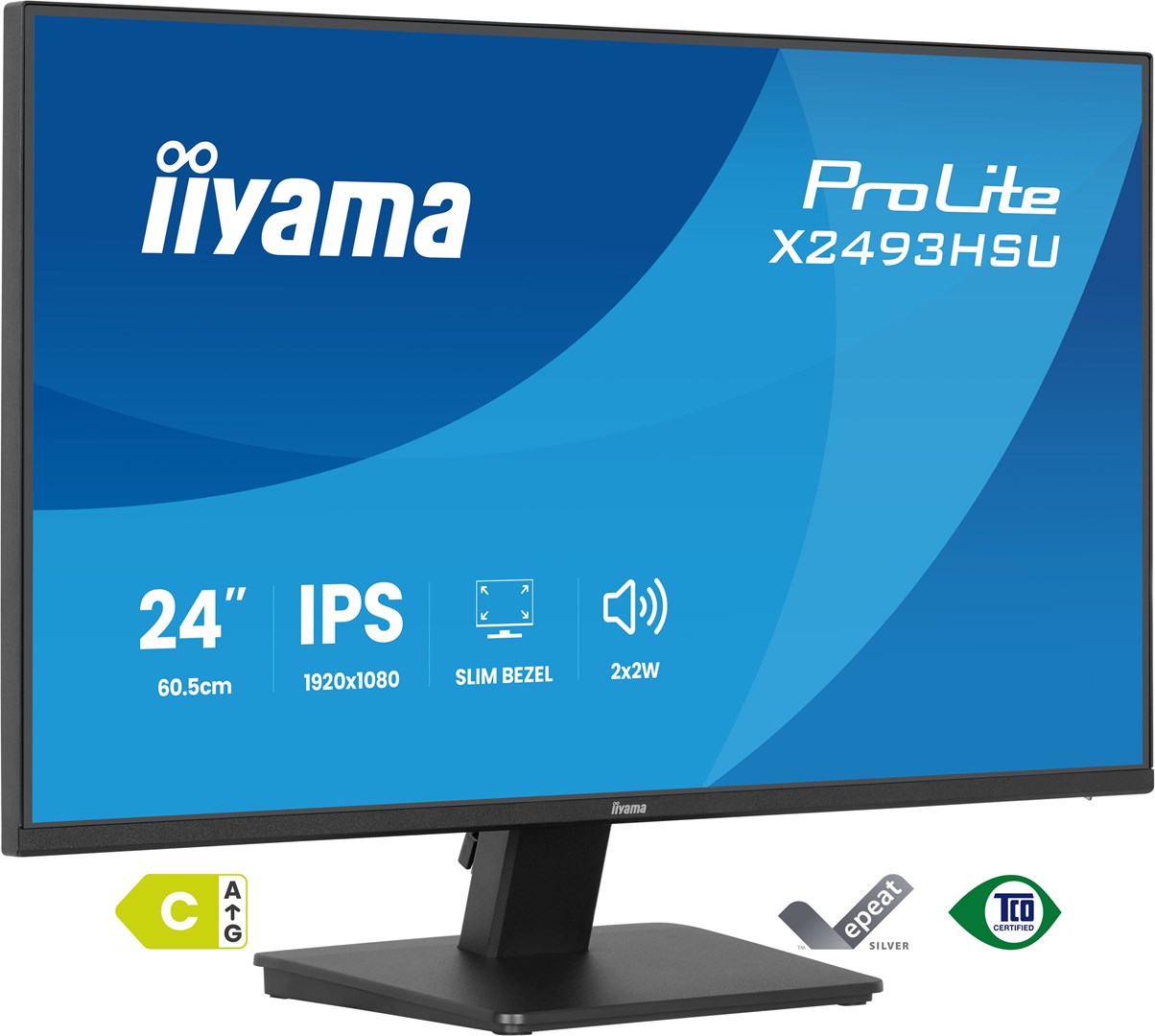Iiyama ProLite X2493HSU-B1 computer monitor 60