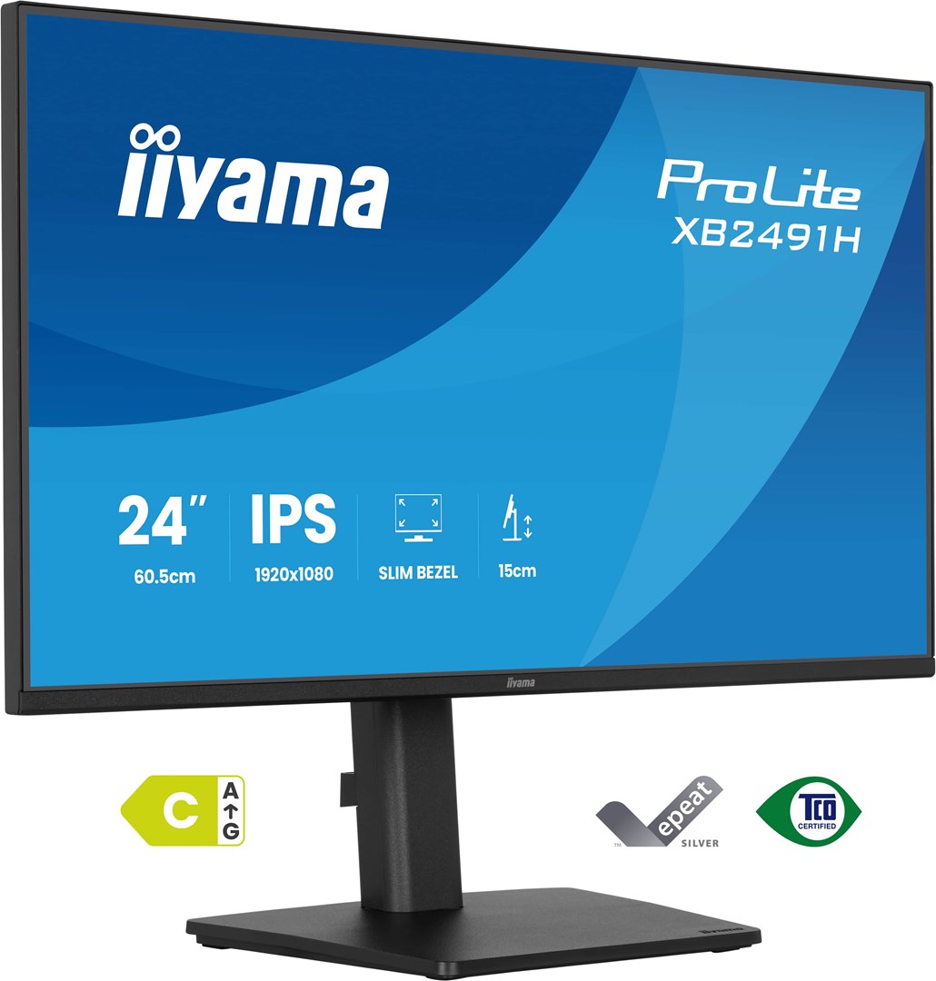 Iiyama ProLite XB2491H-B1 computer monitor 60