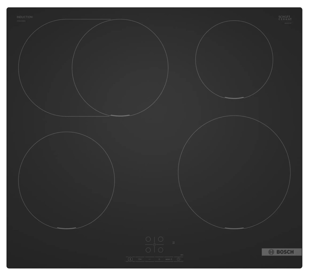 Bosch PIF61ABB5E hob Black Built-in 60