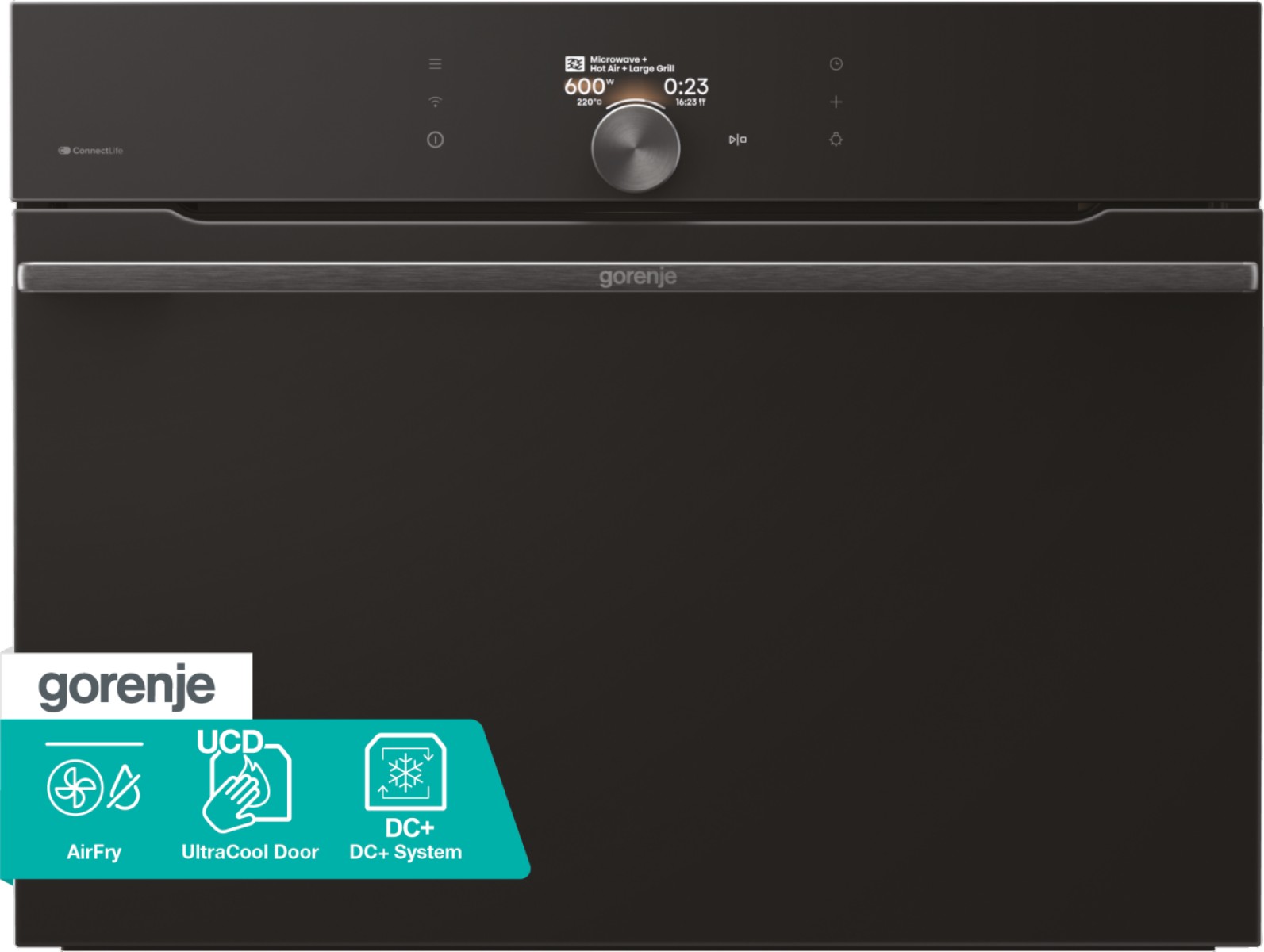 Įmontuojama orkaitė su mikrobangų funkcija Gorenje