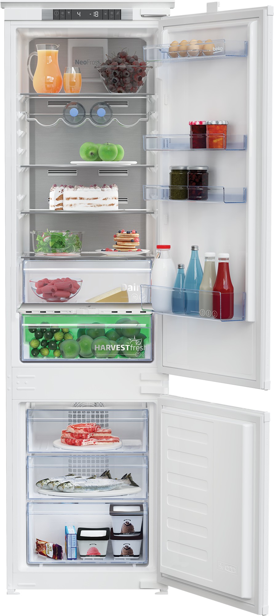 Įmontuojamas šaldytuvas Beko BCNA306E4ZSN | BCNA306E4ZSN