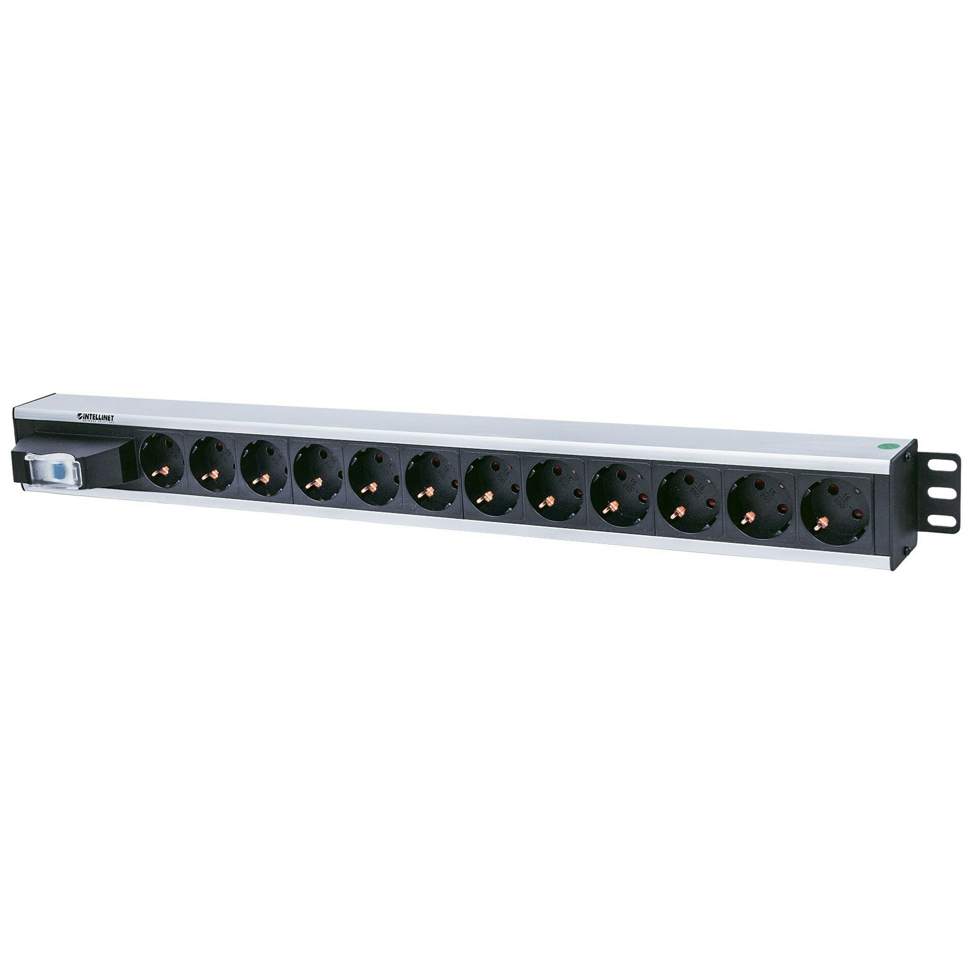 Intellinet Vertical Rackmount 12-Output Power Distribution