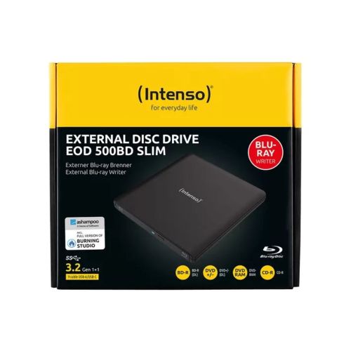 Intenso External Slim Blu-ray Writer EOD