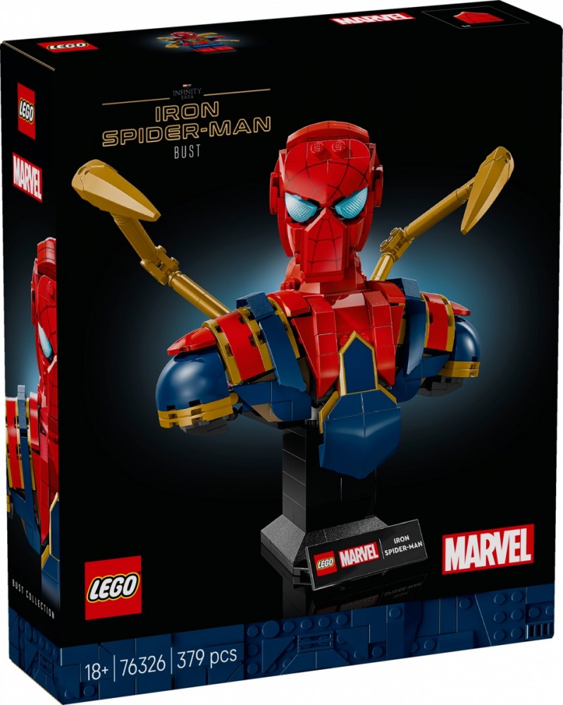 LEGO Iron Spider-Man Bust | 76326