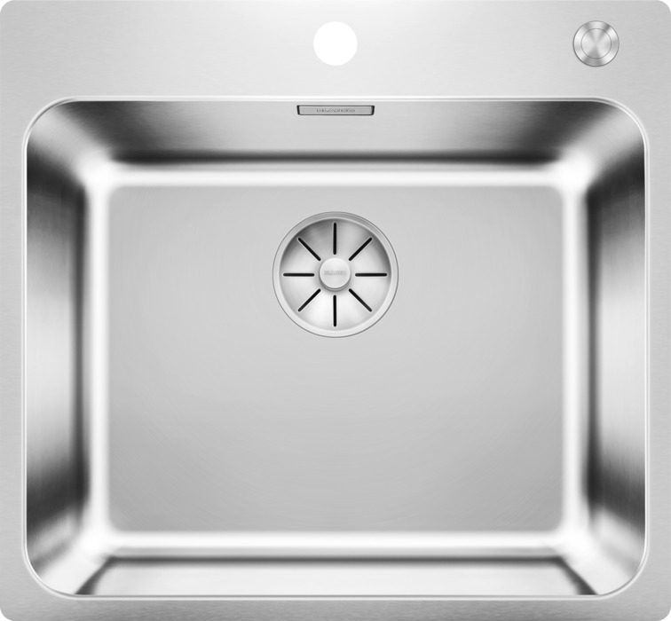 Izlietne BLANCO SOLIS 500-IF/A BRUSHED InFino