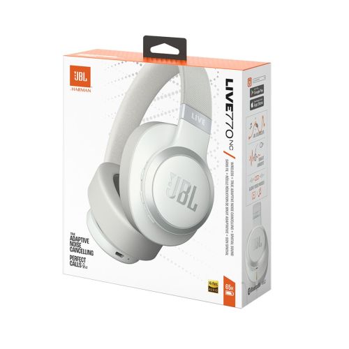 JBL wireless headset Live 770NC, white