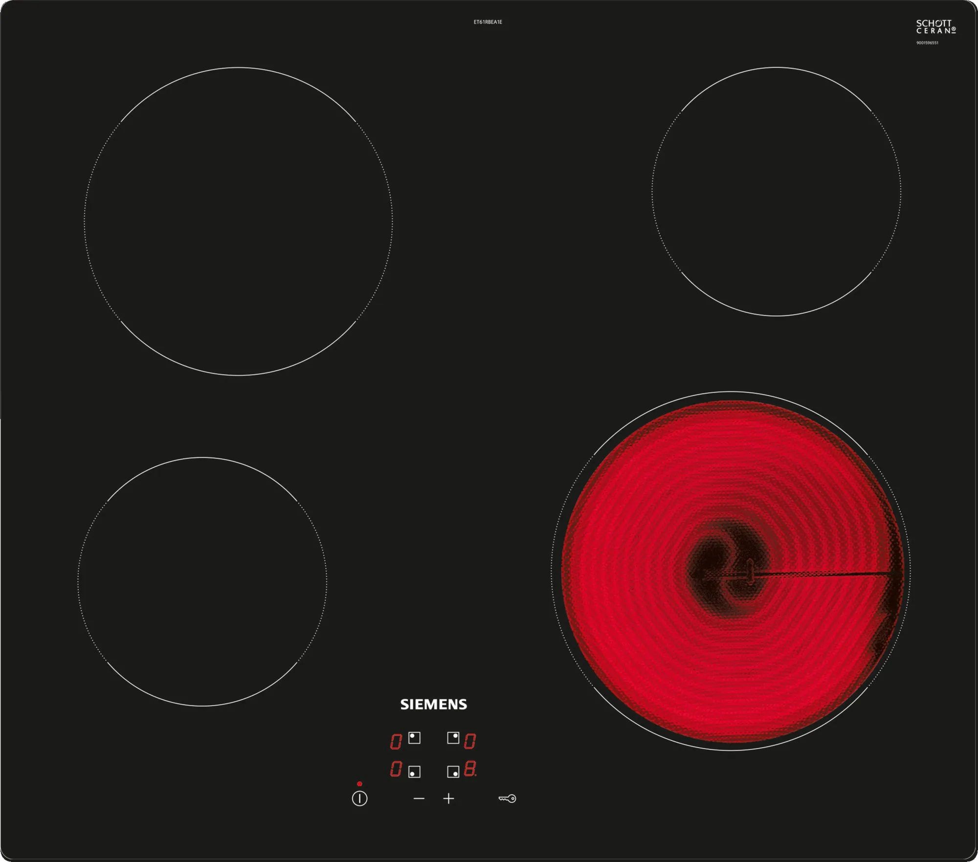 Siemens Ceramic hob ET61RBEA1E | ET61RBEA1E