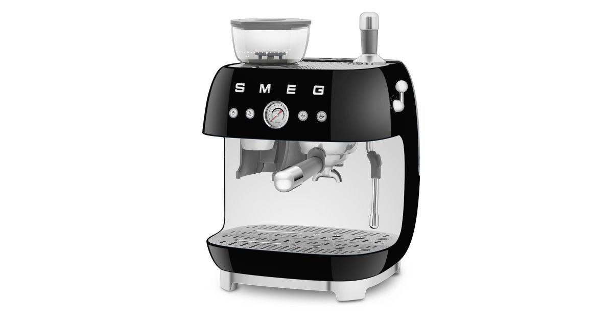 Smeg EGF03BLEU Espressomaschine, Kaffeevollautomat 50s Style