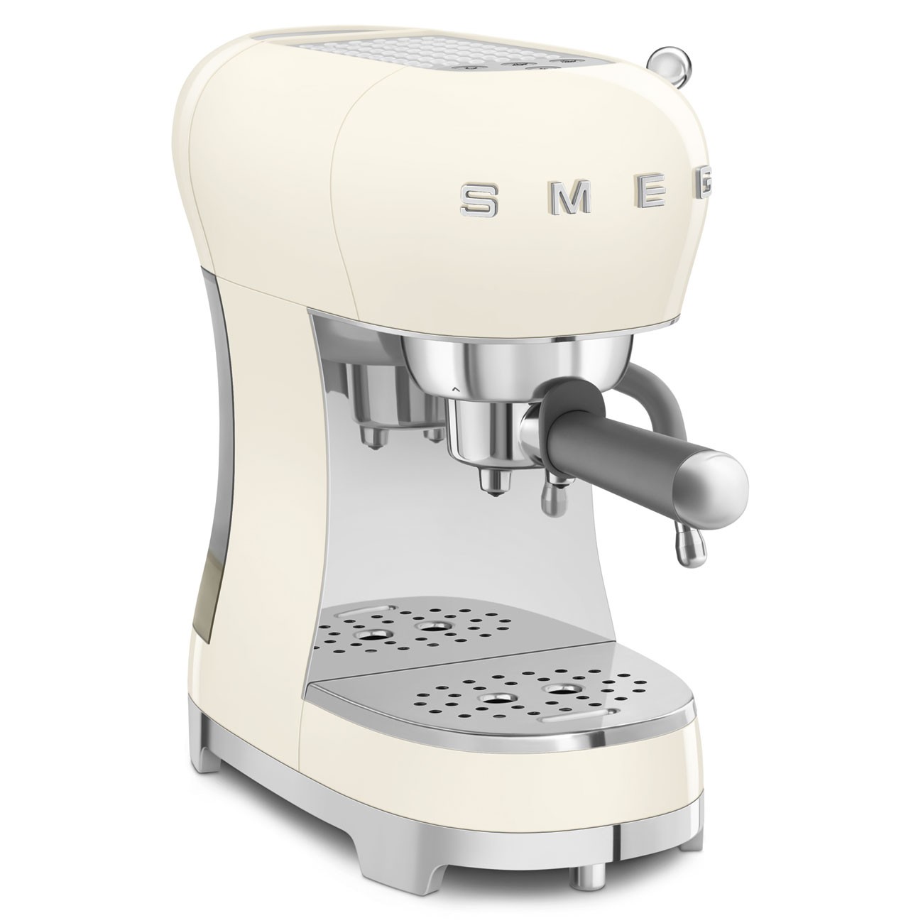 Smeg ECF02CREU Siebträger Espresso-/Kaffemaschine Creme, |