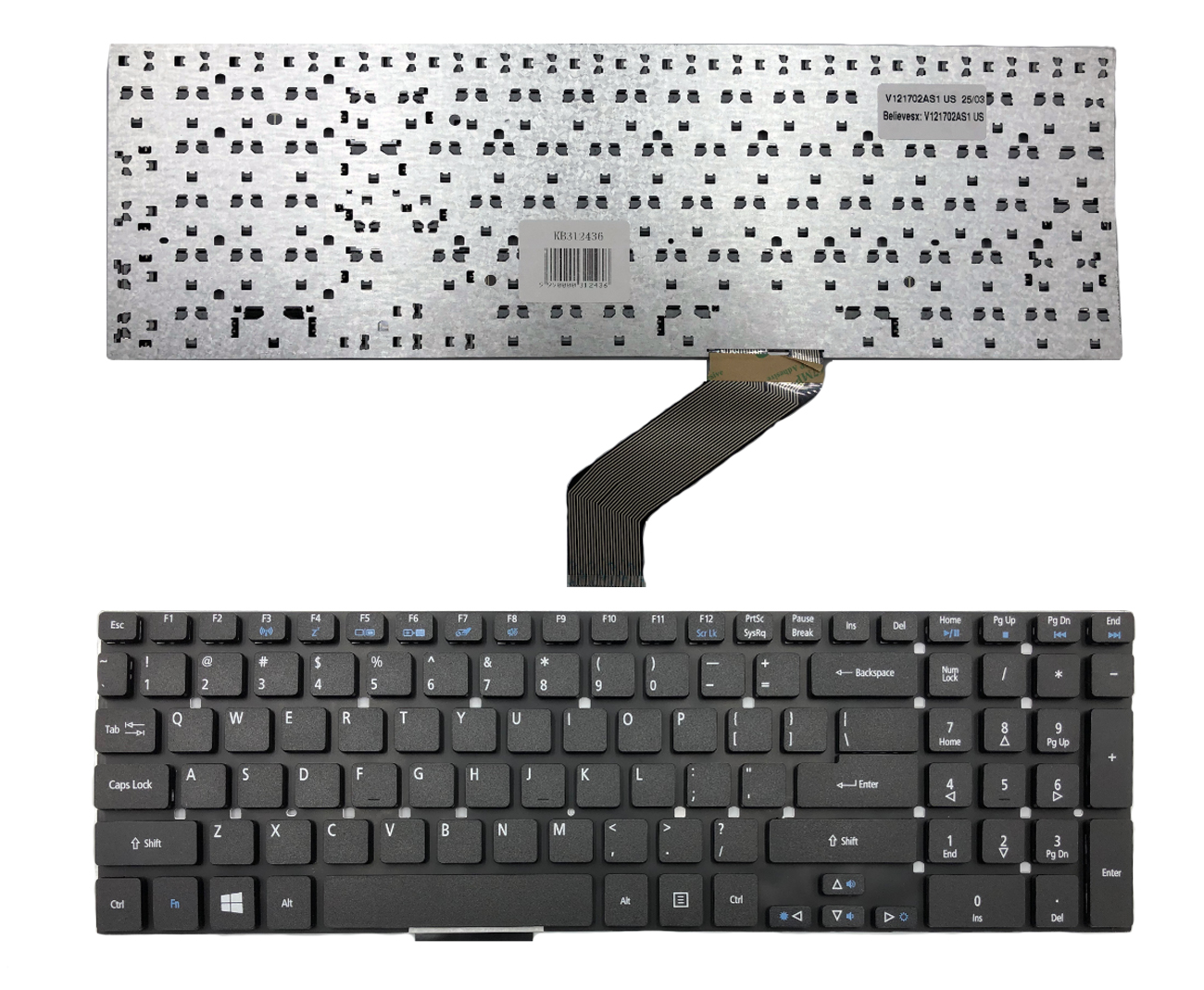 Keyboard ACER Aspire: E1-570G, E5-511, E5-571