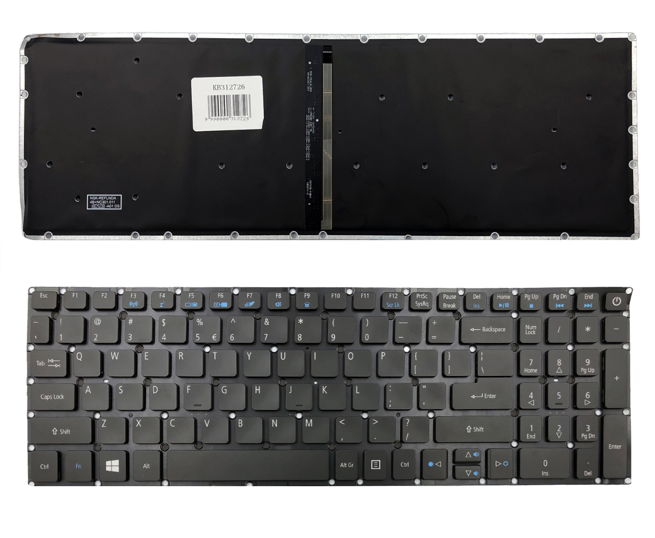 Keyboard Acer: Aspire E5-573, E5-573TG (with