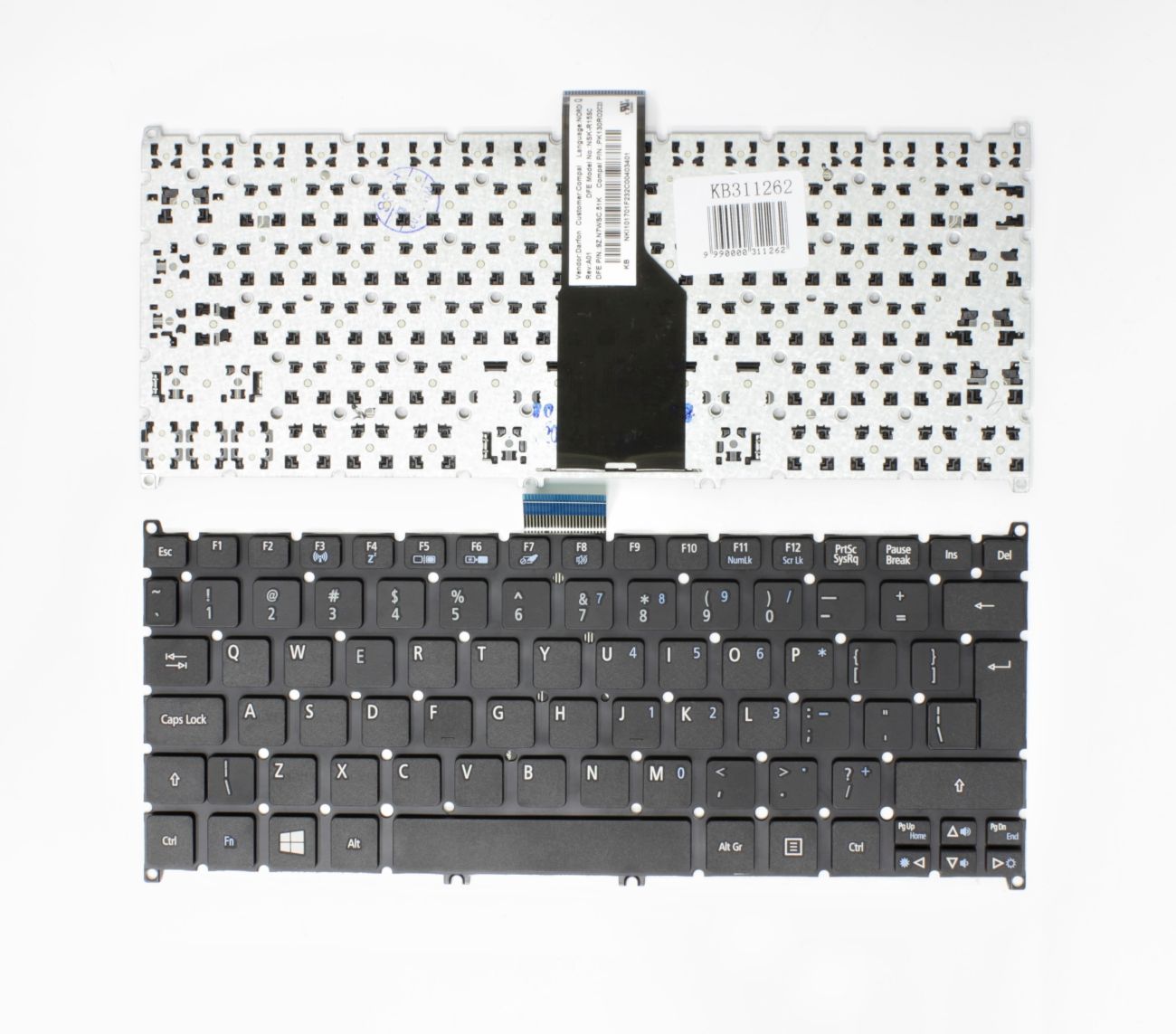 Keyboard ACER Aspire One: 756, S3