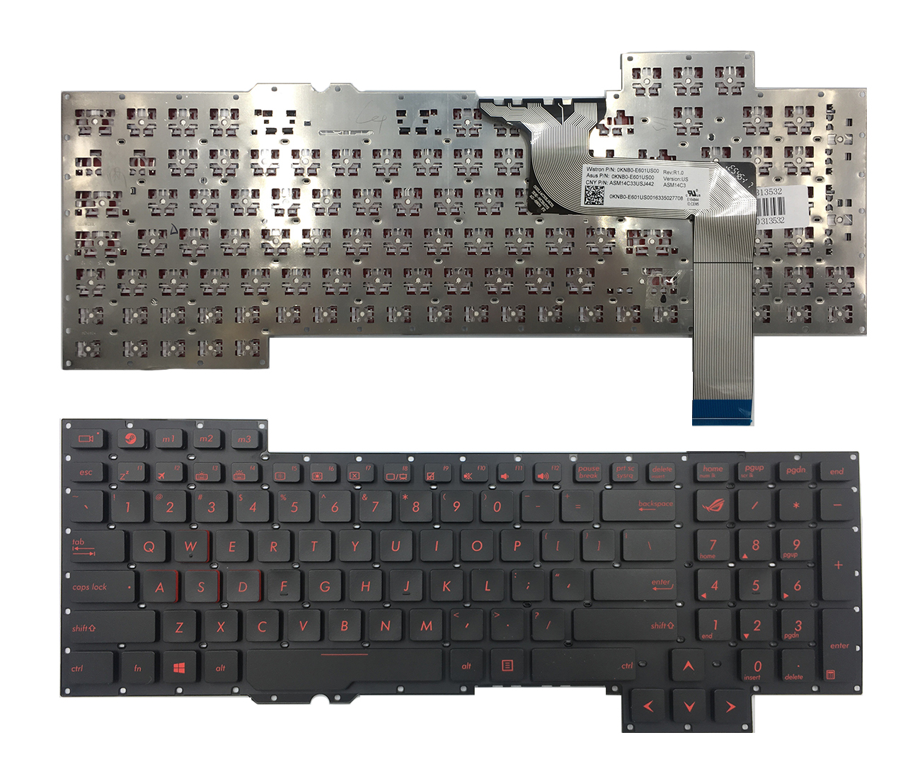 Keyboard ASUS: ROG G751, G751J, G751JL