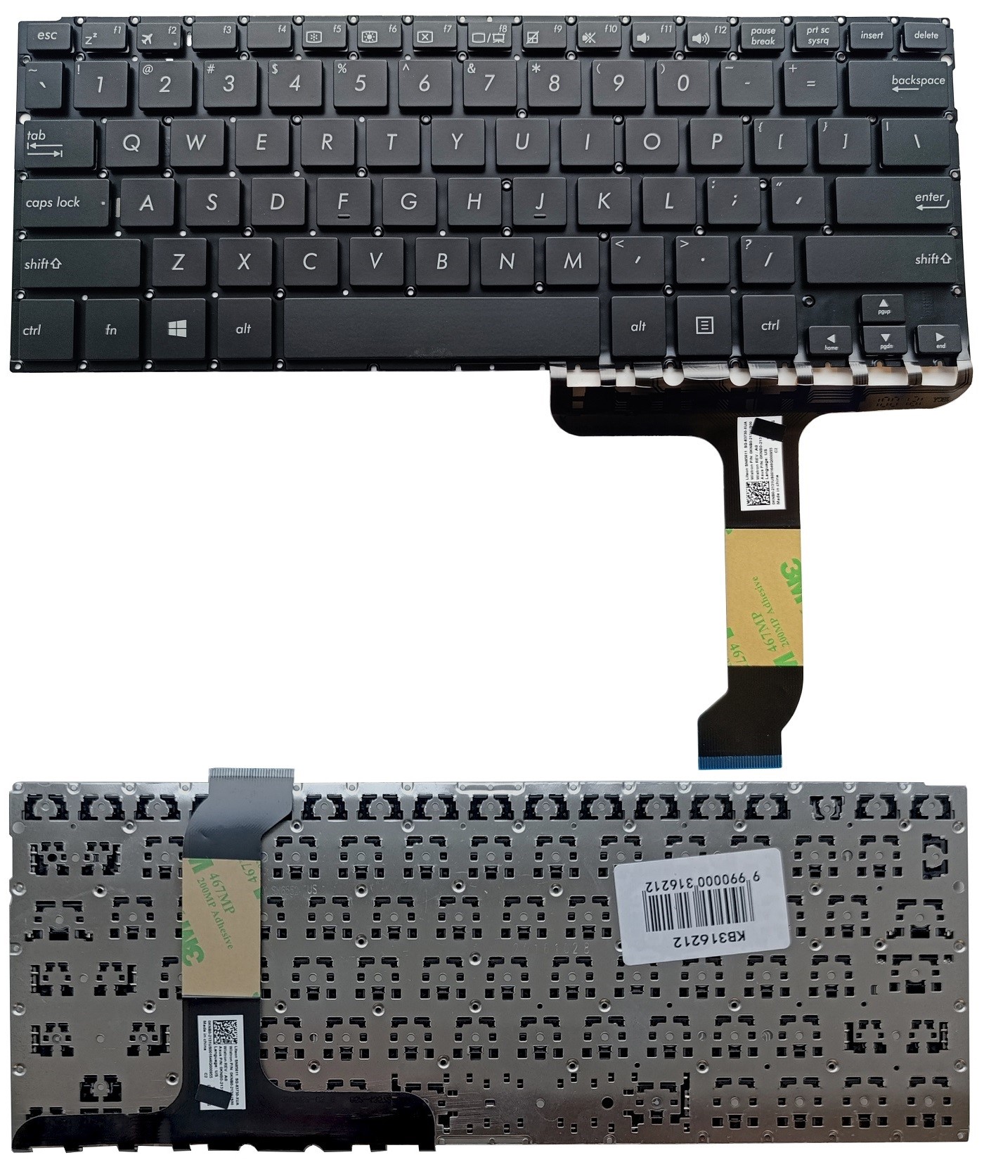 Keyboard ASUS Zenbook UX360CA, US |