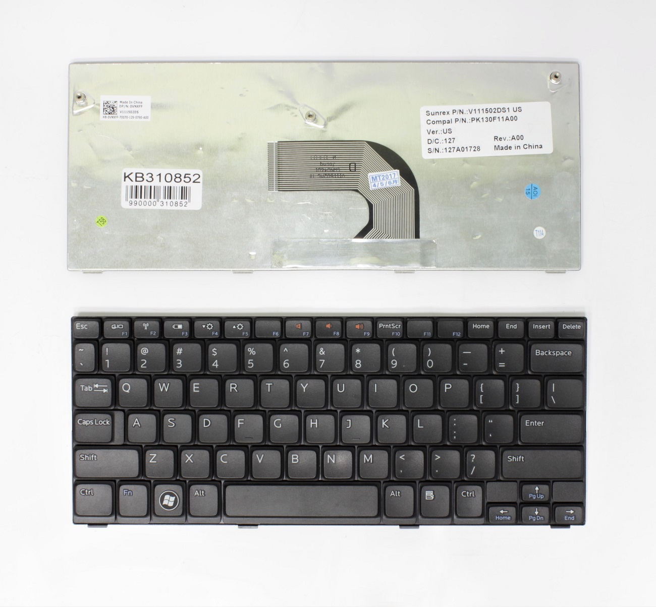 Keyboard DELL Inspiron Mini 10: 1012