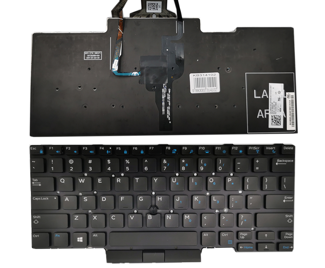 Keyboard DELL Latitude: E5450, E5470, E5480