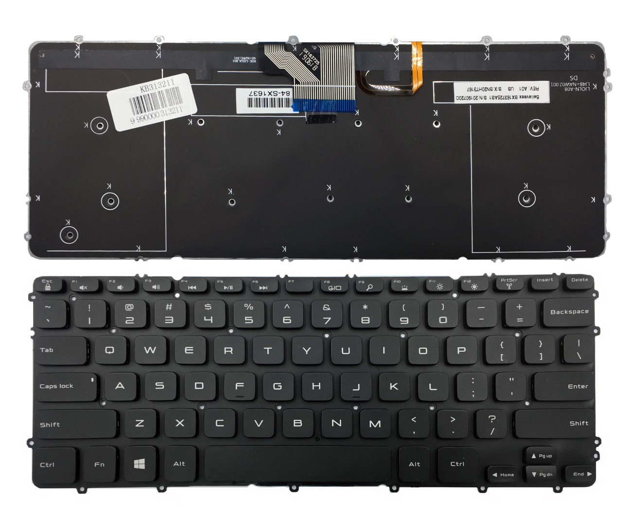 Keyboard Dell: Precision M3800 XPS 15