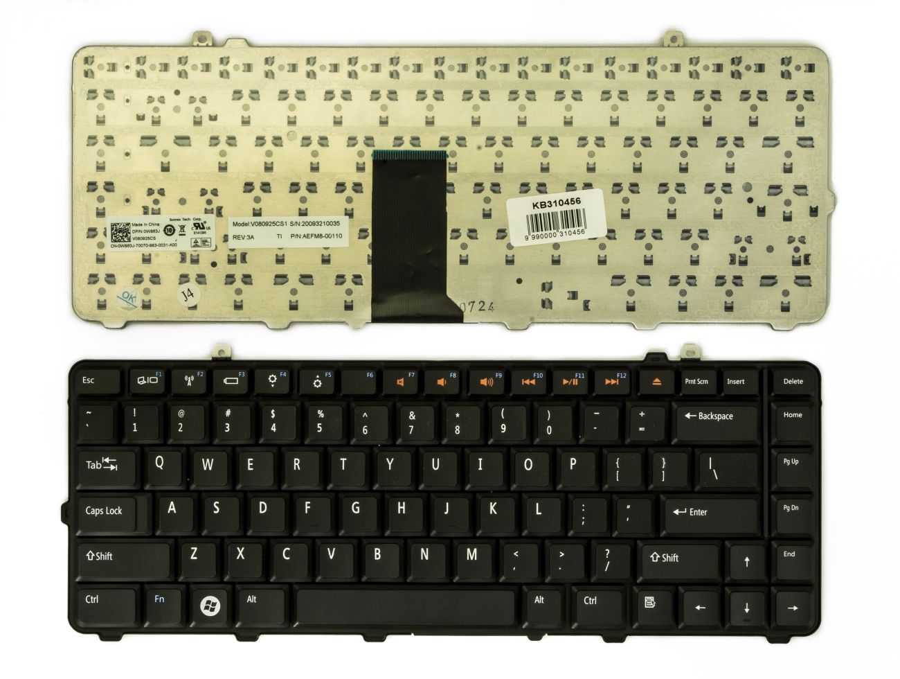 Keyboard DELL Studio 15: 1535, 1536