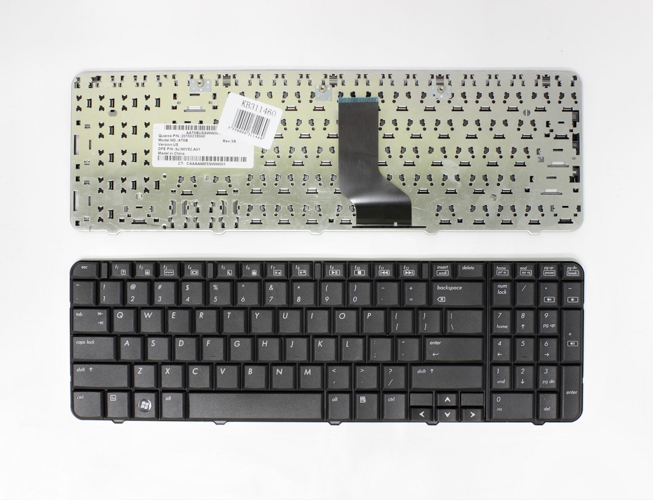 Keyboard HP Compaq Presario: CQ60, CQ60Z