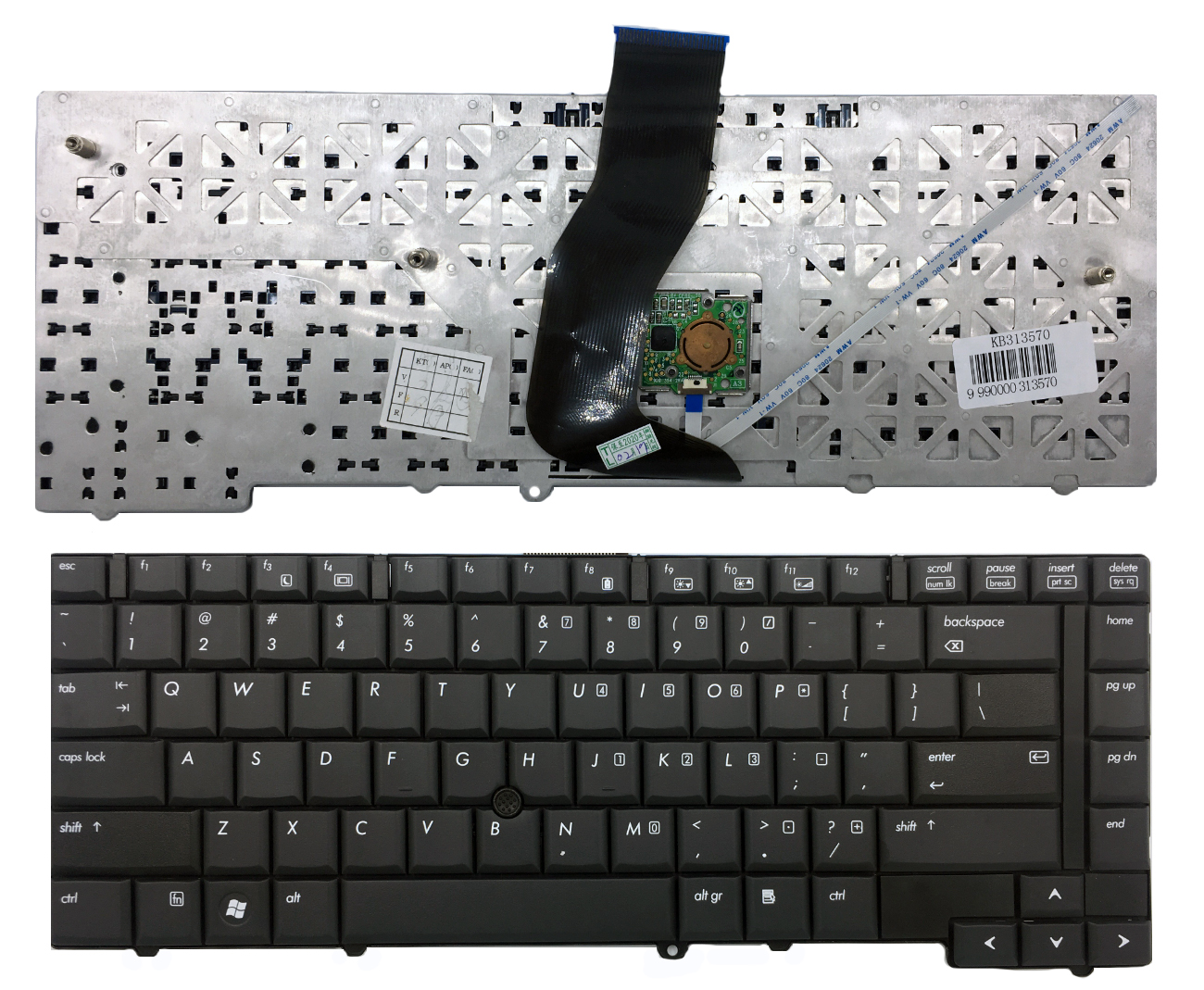 Keyboard HP: EliteBook 6930p with trackpoint