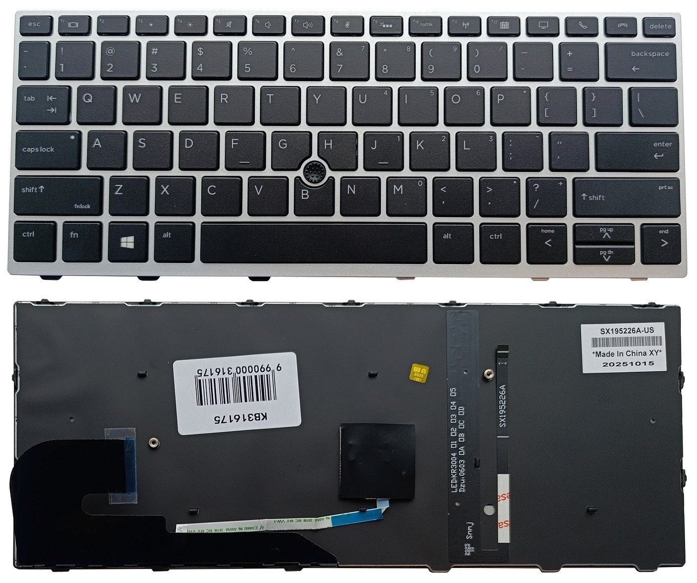 Keyboard HP Elitebook 730, 735, 830