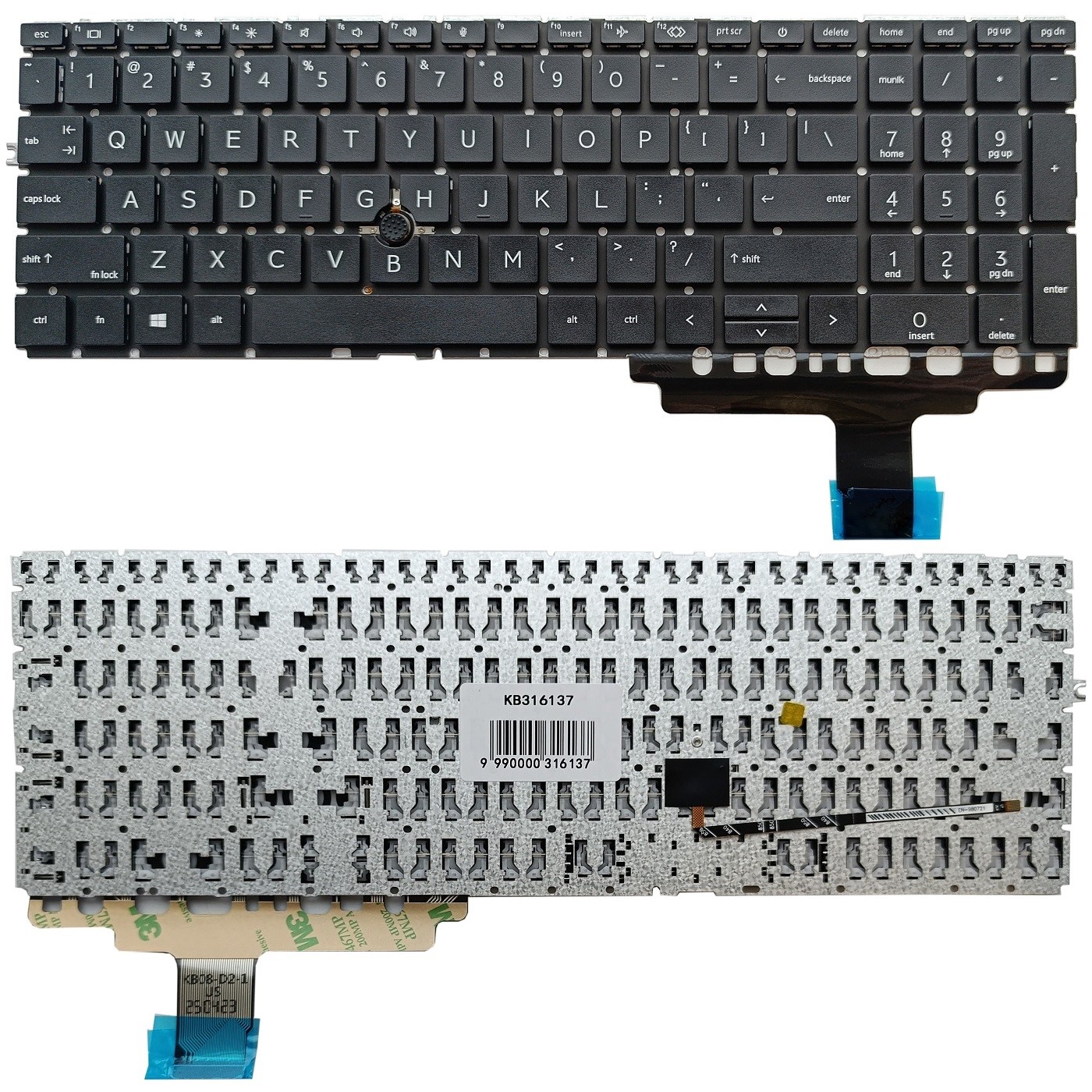 Keyboard HP EliteBook 850 G8, with