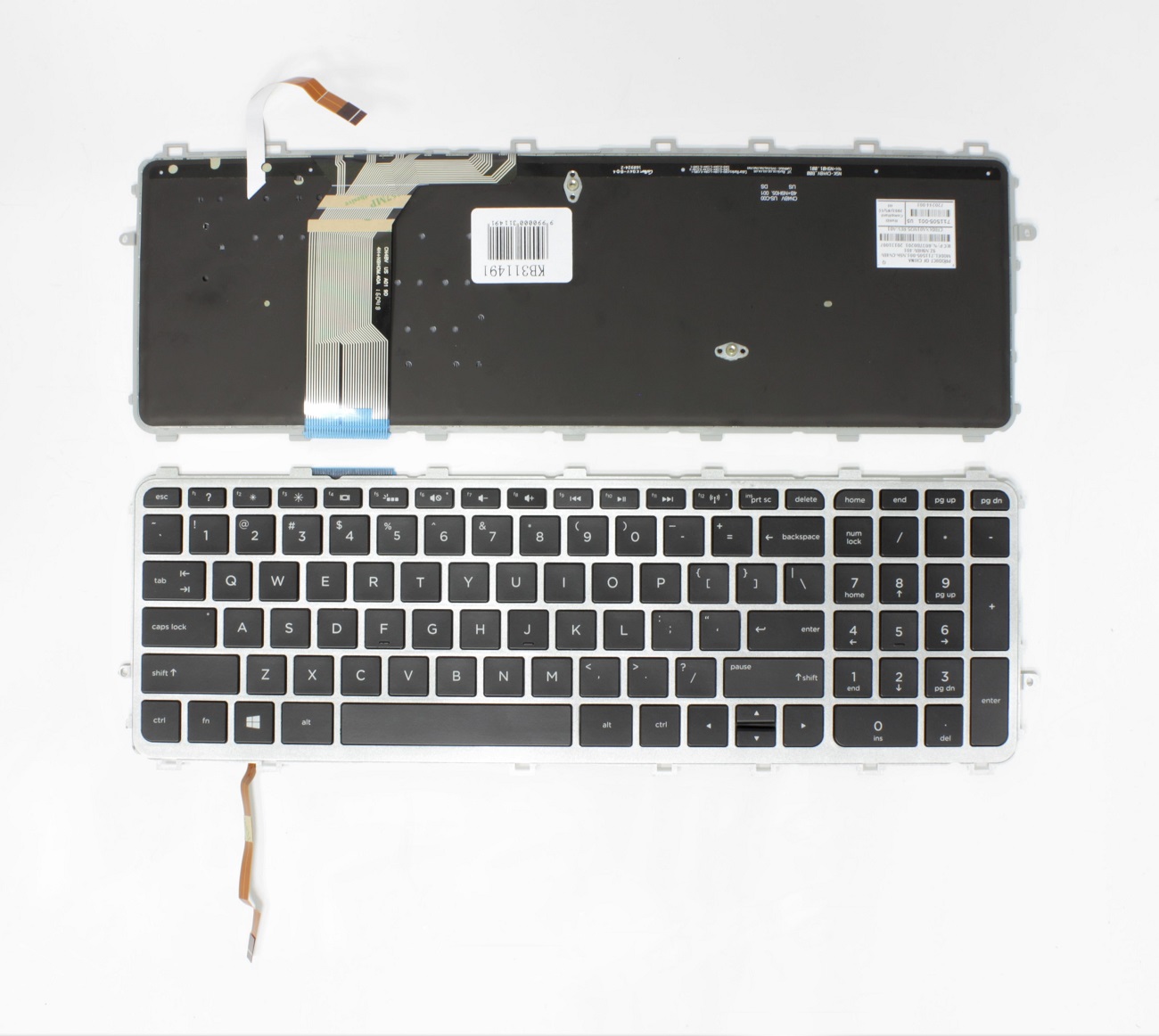 Keyboard HP Envy TouchSmart: 15-J, 17-J