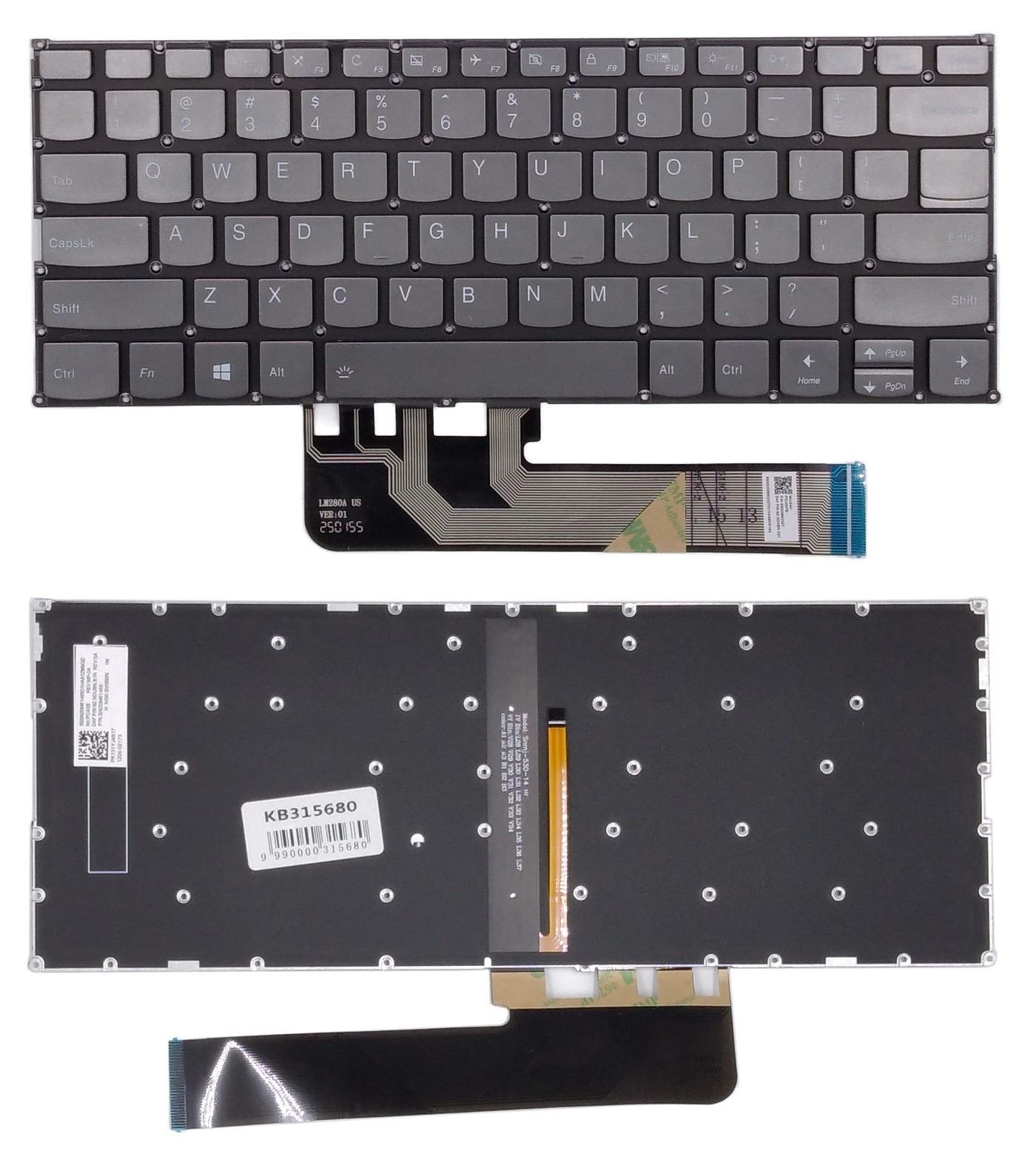 Keyboard LENOVO C340-14IWL, with Backlight |