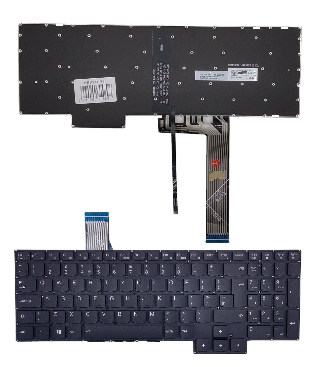 Keyboard LENOVO Legion 5 with Backlight