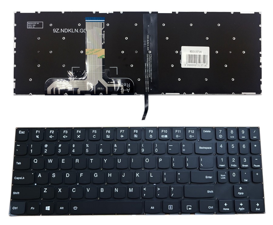 Keyboard Lenovo: Legion Y520 with white