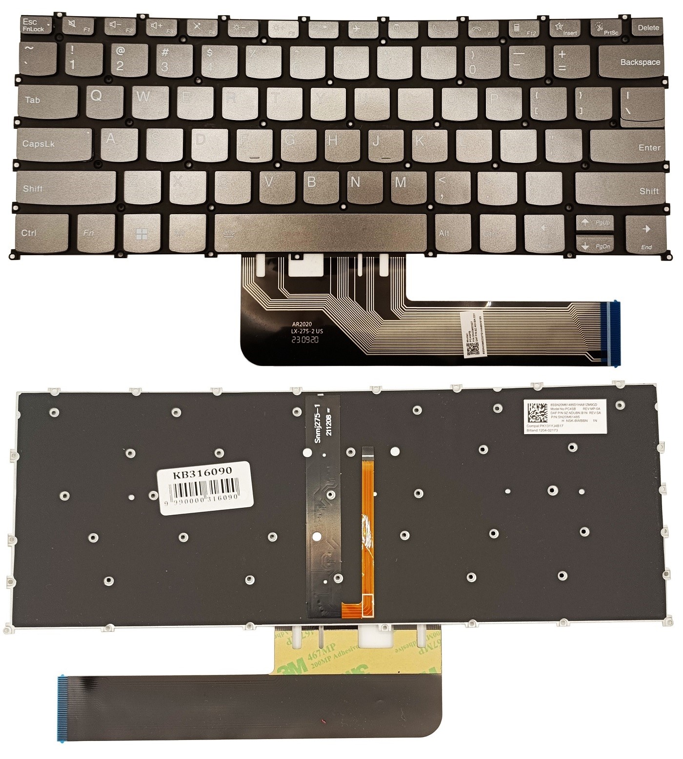 Keyboard LENOVO Thinkbook 14 G2 ITL