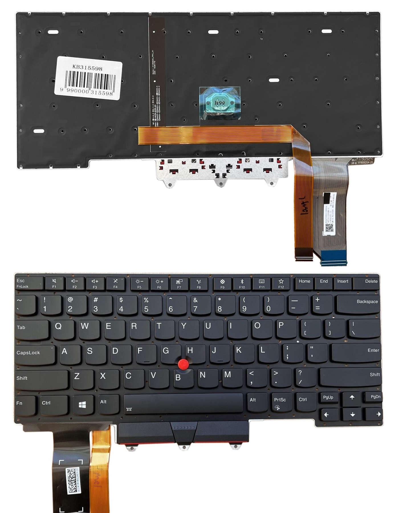 Keyboard LENOVO Thinkpad E14, with Trackpoint