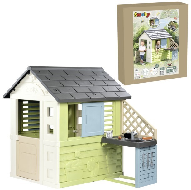 Smoby Kids garden house with kitchen