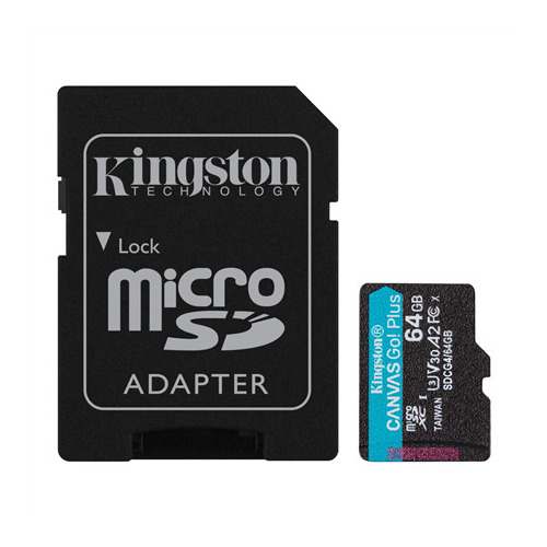 Kingston Memory card microSD 64GB CanvasGo