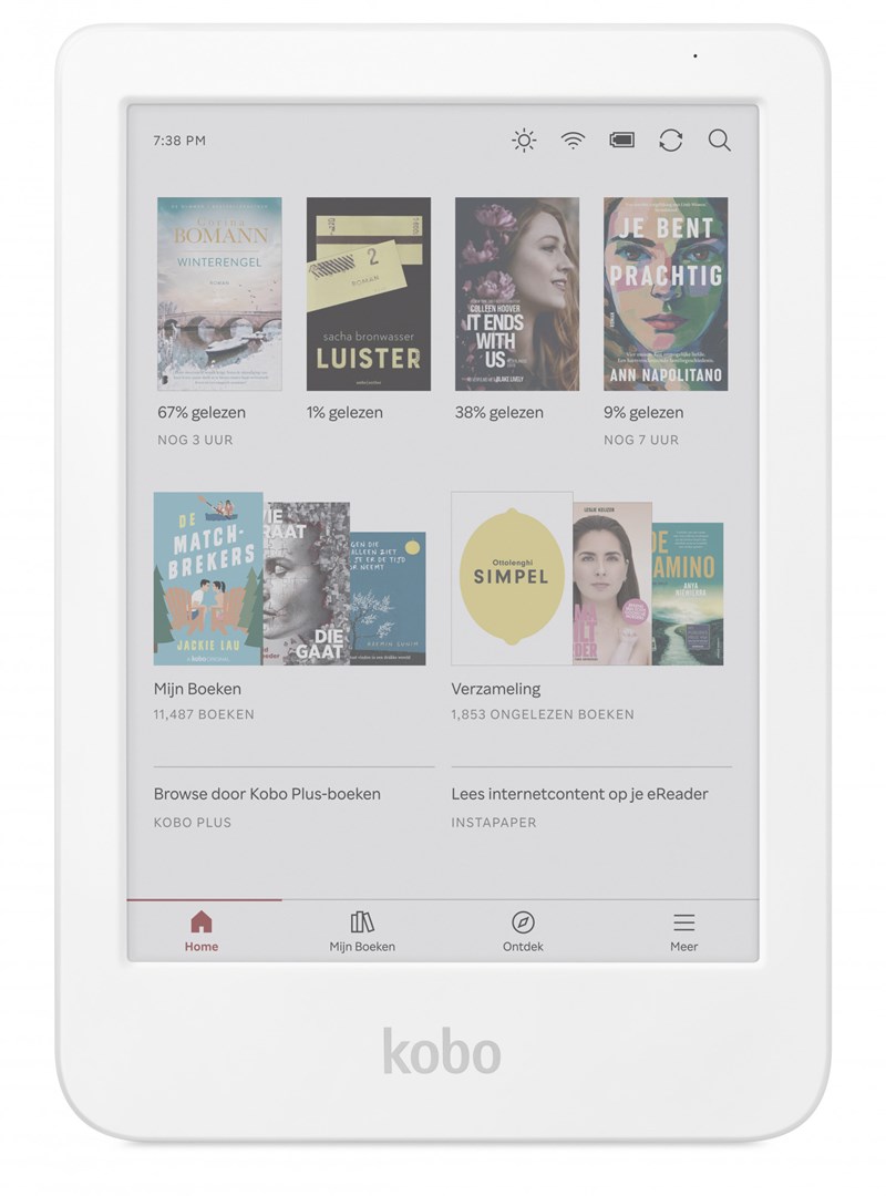 Kobo Clara Colour e-book reader Touchscreen