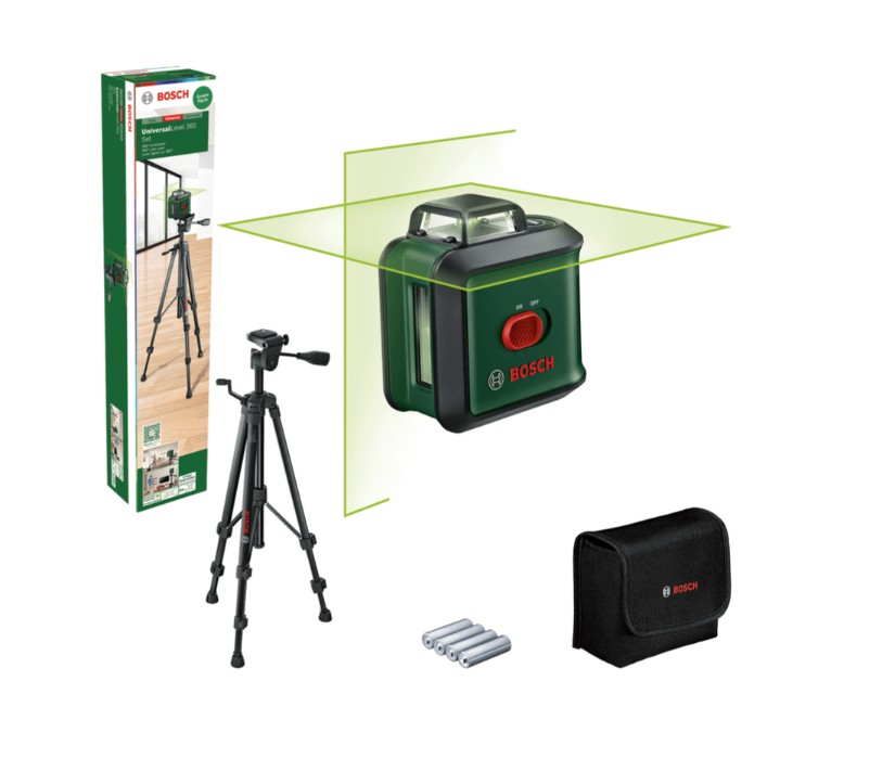 Kryžminių linijų lazeris Bosch UniversalLevel 360