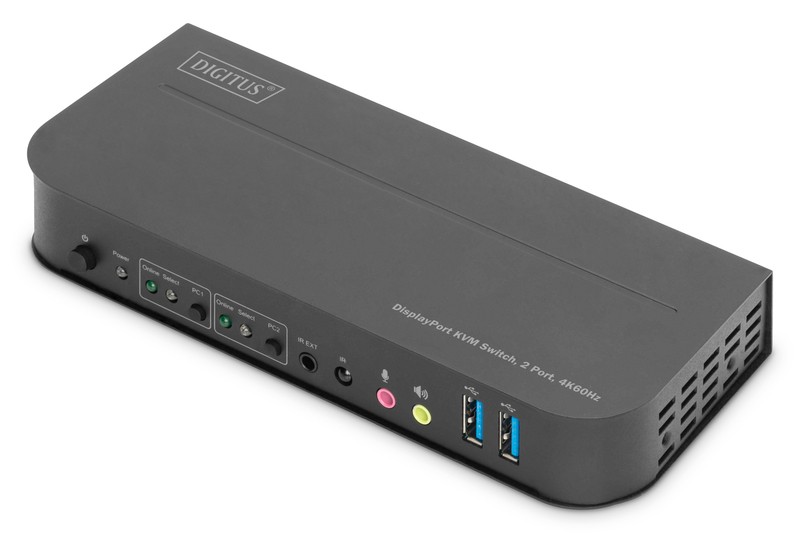 DIGITUS KVM switch - 2 ports
