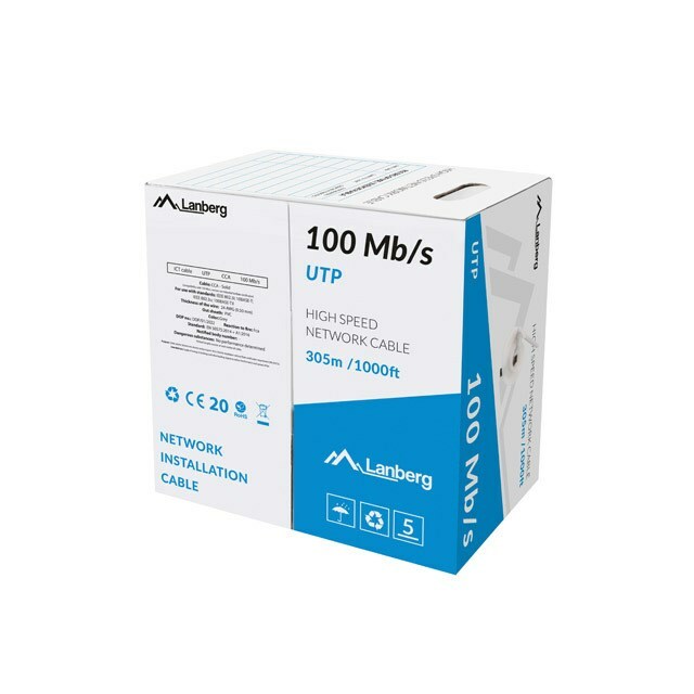 LANBERG LAN UTP CABLE 100MB/S 305M