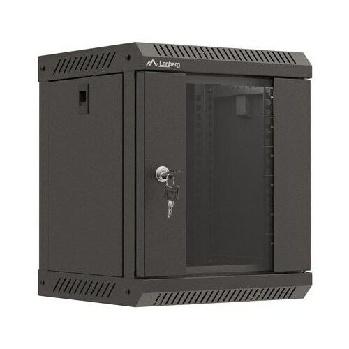 Lanberg WF11-3306-10B rack cabinet 6U Wall