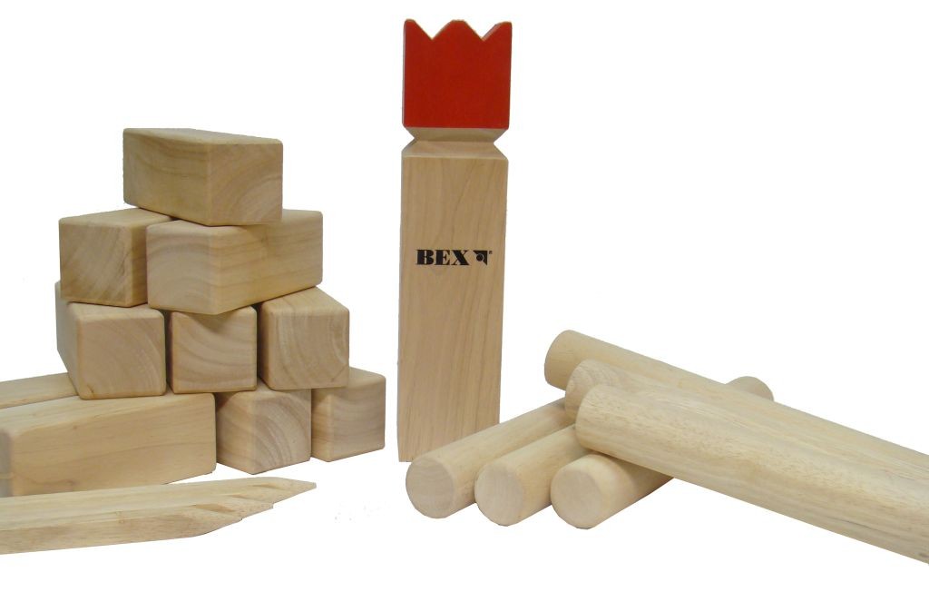 Lauko žaidimas Bex Kubb Original, raudonas