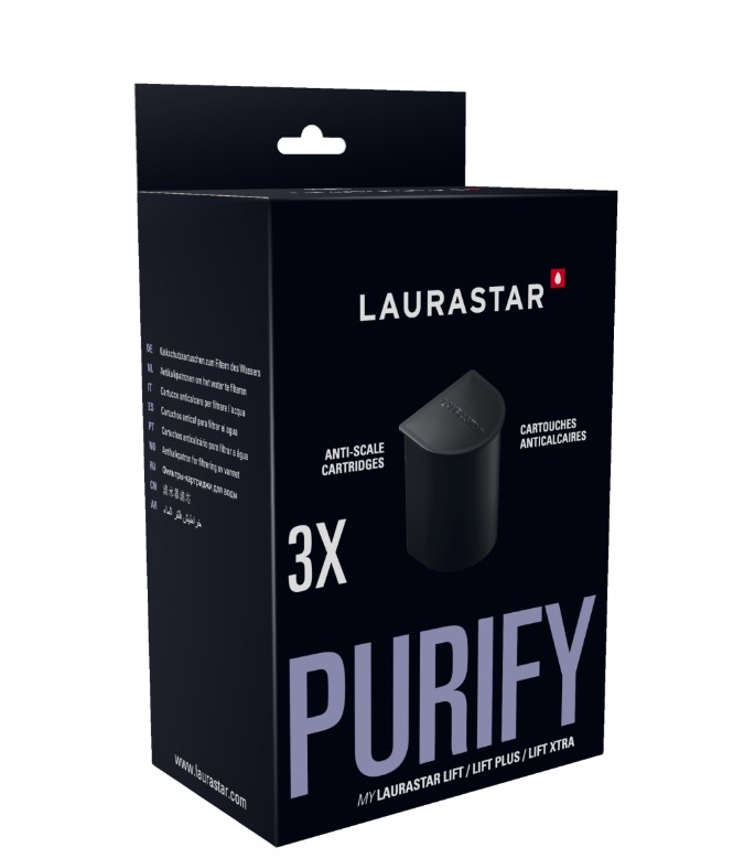 LAURASTAR LIFT nukalkinimo filtro kasetės, 3