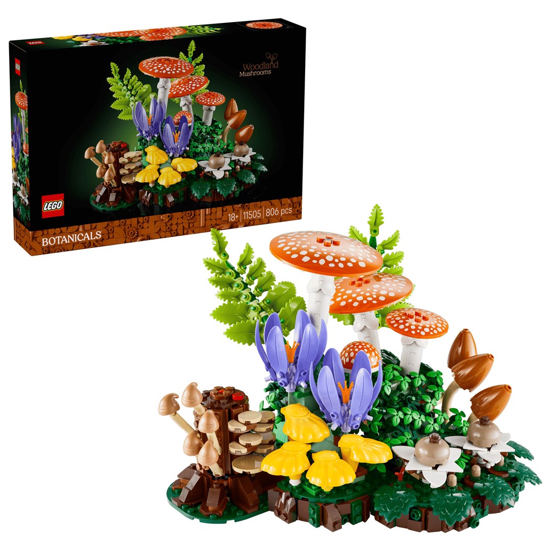 LEGO BOTANICALS 11505 Woodland Mushrooms |