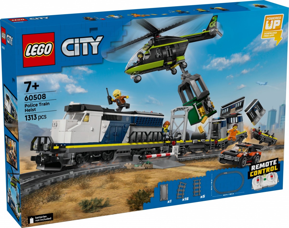 LEGO City 60508 Police Train Heist