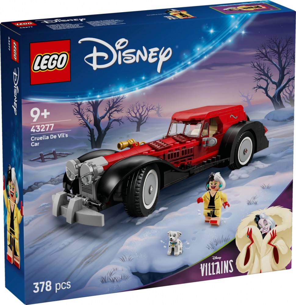 LEGO Disney 43277 Cruella De Vils
