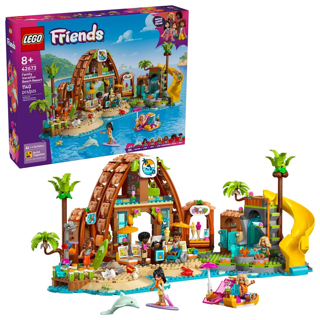 LEGO FRIENDS 42673 Family Vacation Beach