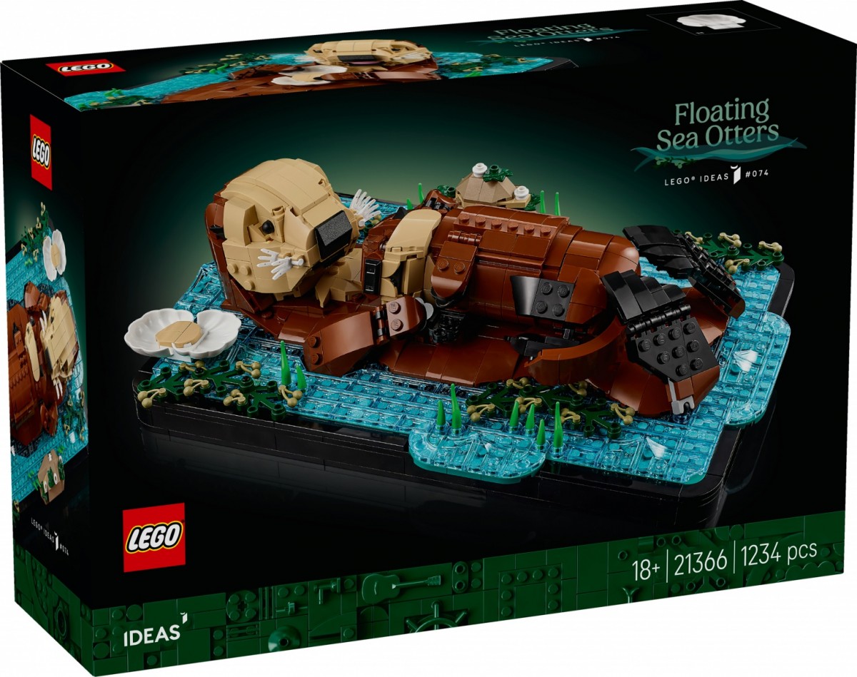 LEGO IDEAS 21366 Floating Sea Otters